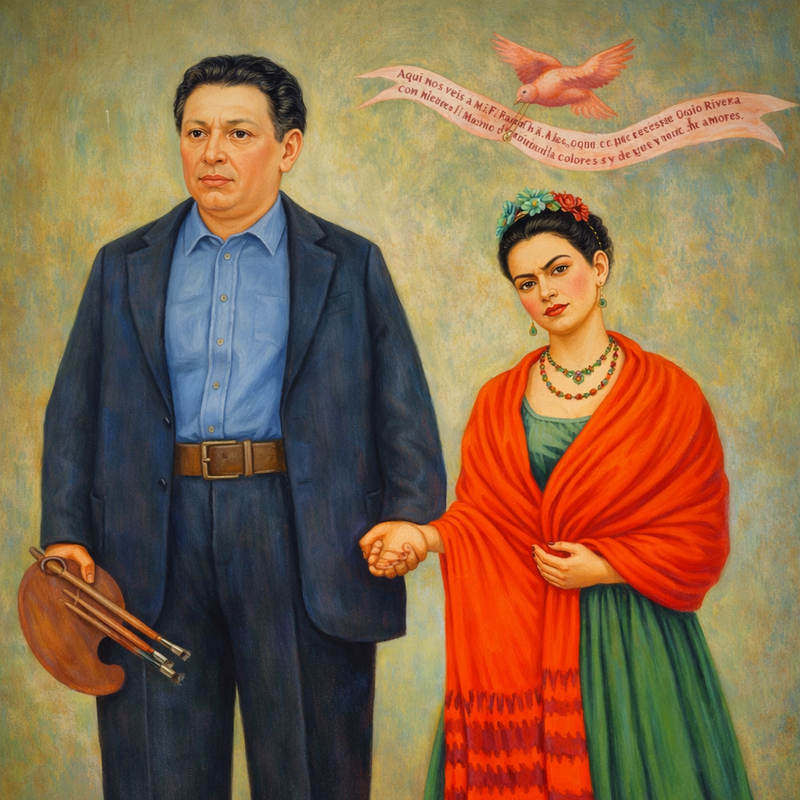 Frida Kahlo & Diego Rivera Studio House